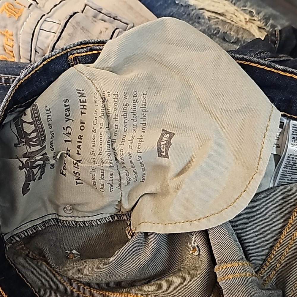 Levi's 512 Skinny Slim Fit Denim Jeans - Picture 7 of 10